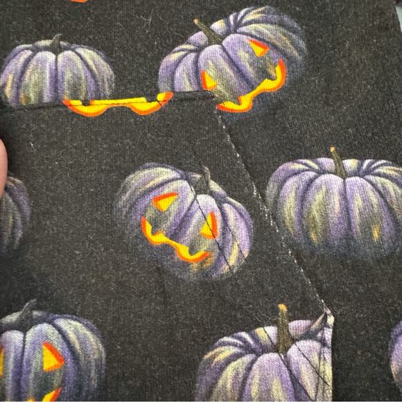 Little Bum Bums Pumpkin Pattern Halloween Hoodie - Picture 3 of 4